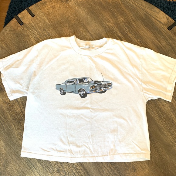 Brandy Melville Tops - BRANDY MELVILLE | JOHN GALT 1984 MOTOR SHOW TEE